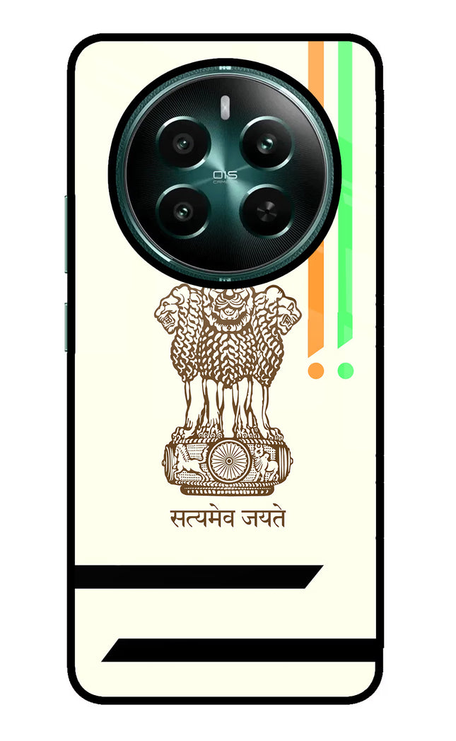 Satyamev Jayate Brown Logo Realme Narzo 70 5G/70 Pro 5G Glass Case