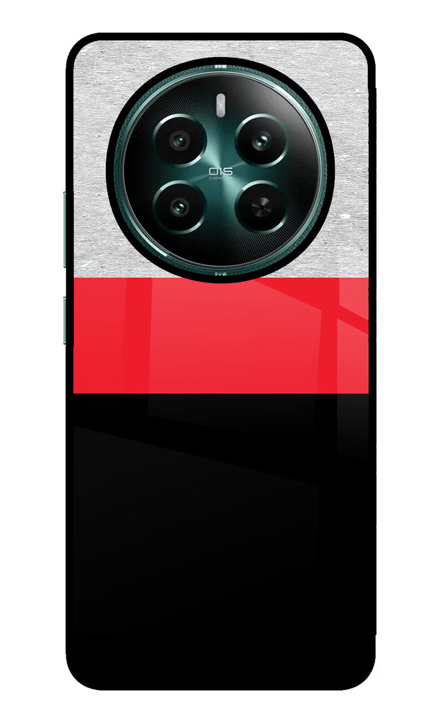 Tri Color Pattern Realme Narzo 70 5G/70 Pro 5G Glass Case