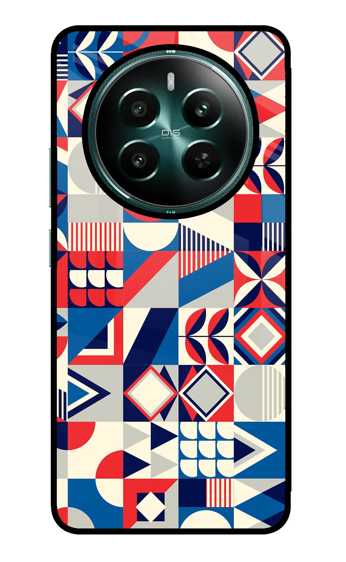 Colorful Pattern Realme Narzo 70 5G/70 Pro 5G Glass Case Back Cover by Casekaro