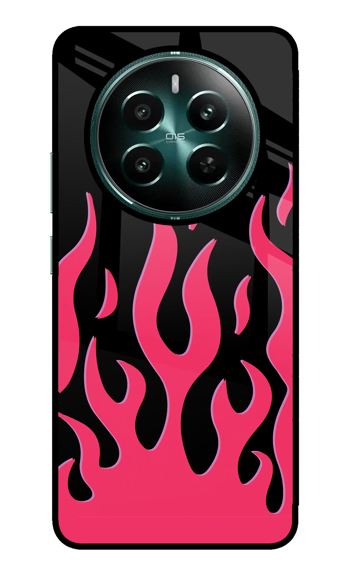 Fire Flames Realme Narzo 70 5G/70 Pro 5G Glass Case Back Cover by Casekaro