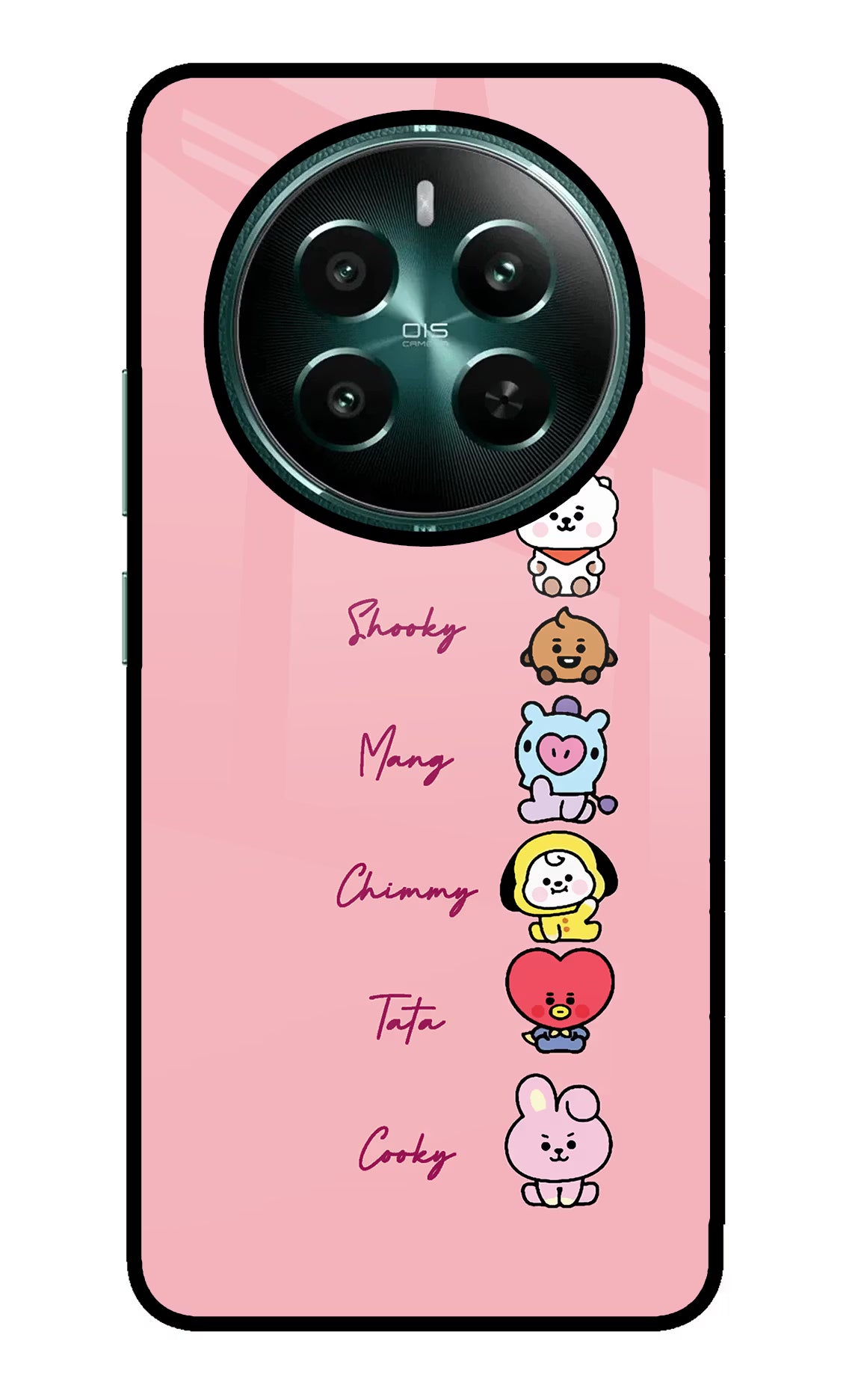 BTS names Realme Narzo 70 5G/70 Pro 5G Glass Case