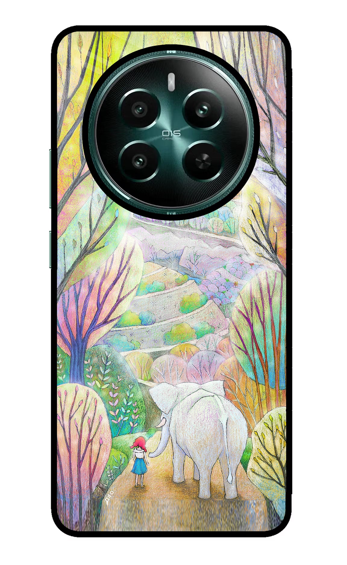 Nature Painting Realme Narzo 70 5G/70 Pro 5G Glass Case Back Cover by Casekaro
