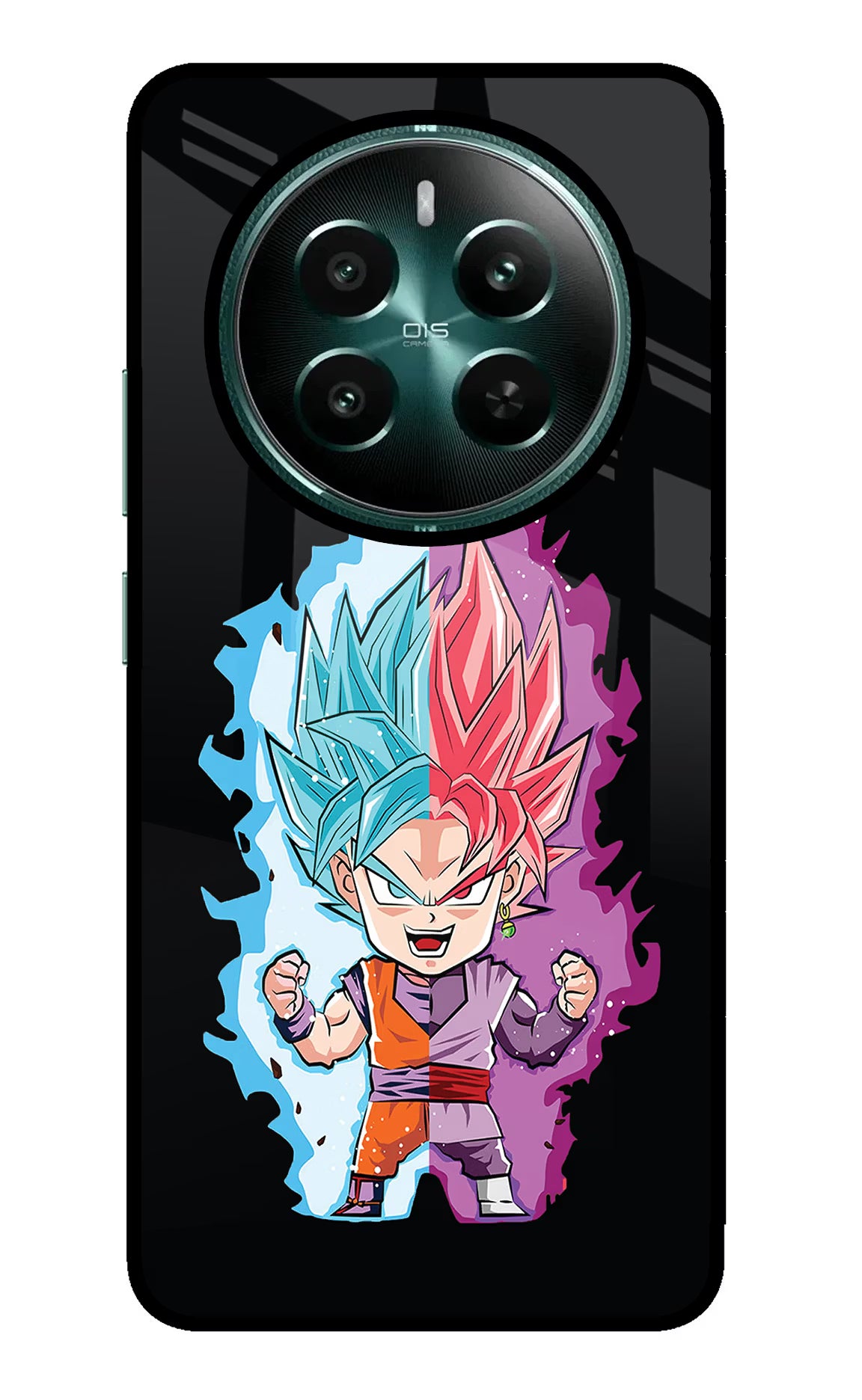 Chota Goku Realme Narzo 70 5G/70 Pro 5G Glass Case Back Cover by Casekaro