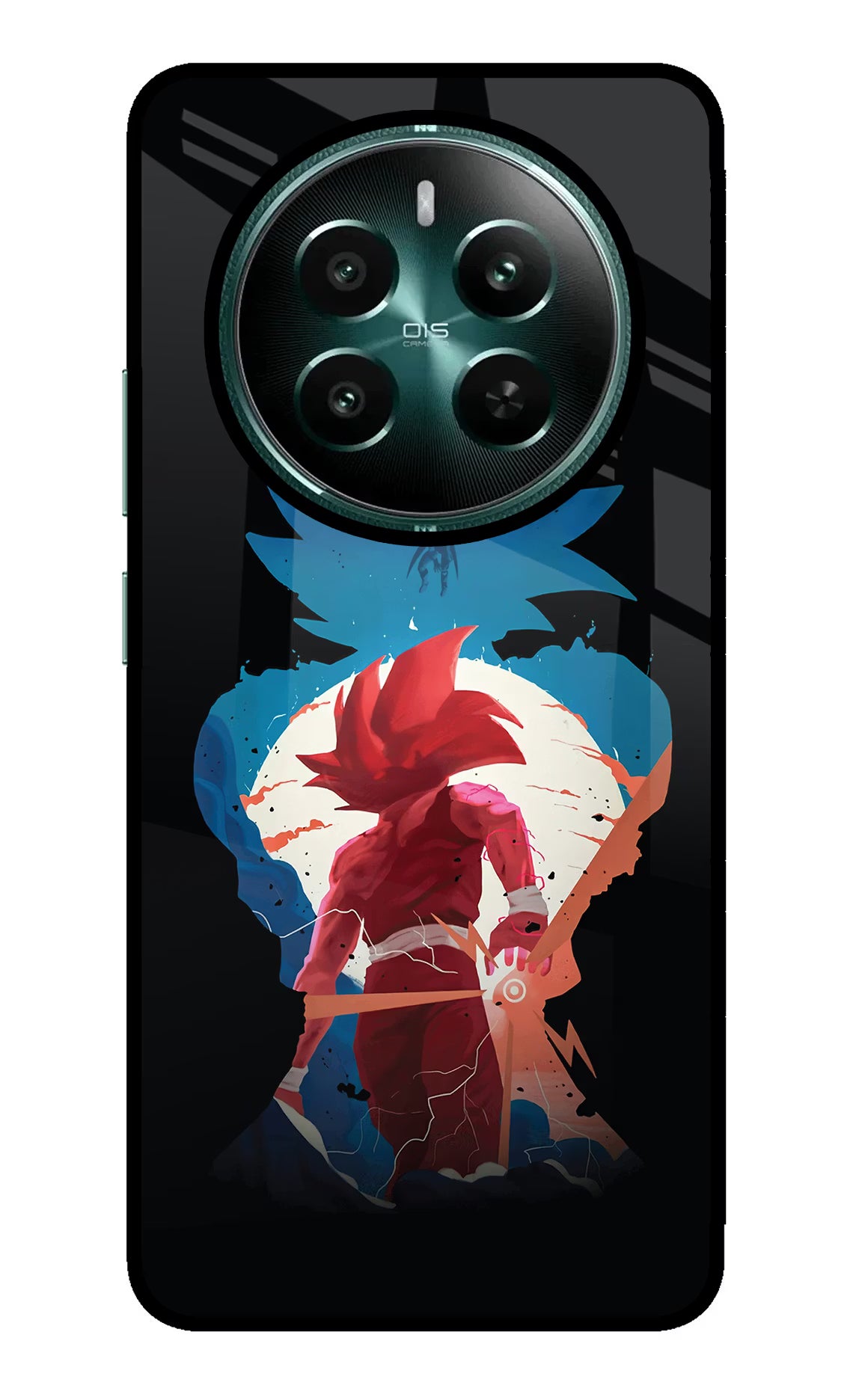 Goku Realme Narzo 70 5G/70 Pro 5G Glass Case Back Cover by Casekaro