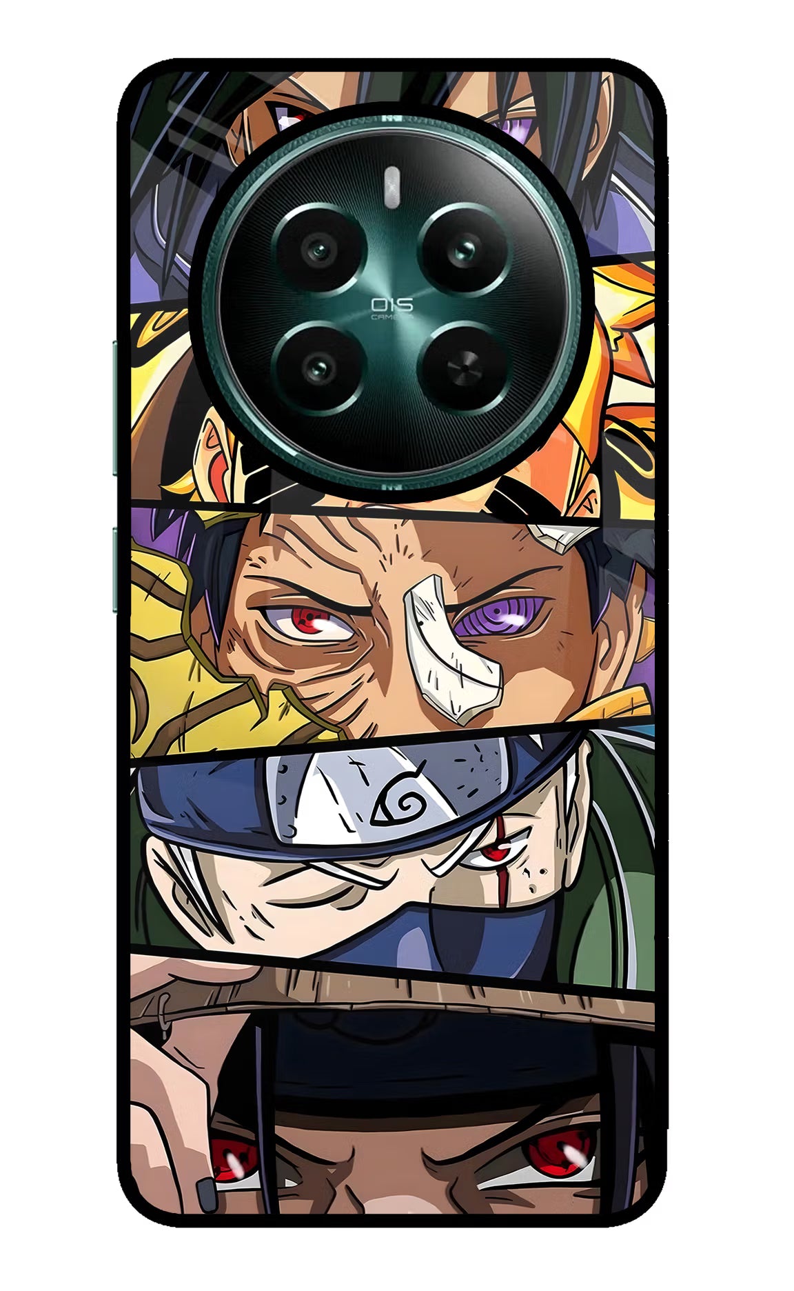 Naruto Character Realme Narzo 70 5G/70 Pro 5G Glass Case Back Cover by Casekaro