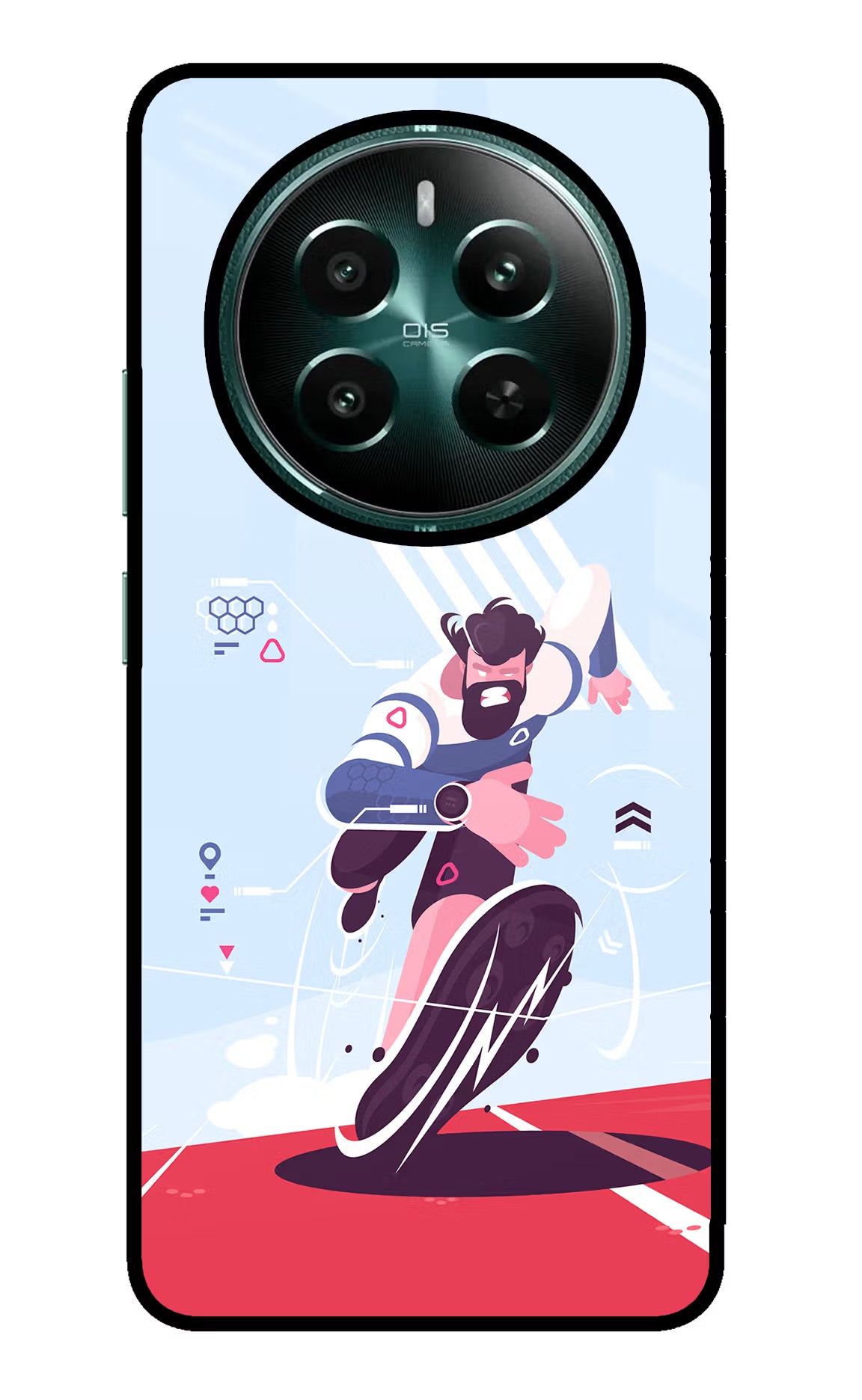 Run Pro Realme Narzo 70 5G/70 Pro 5G Glass Case