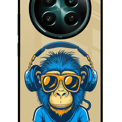 Monkey Headphone Realme Narzo 70 5G/70 Pro 5G Glass Case