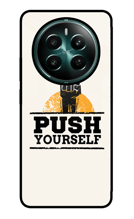 Push Yourself Realme Narzo 70 5G/70 Pro 5G Glass Case