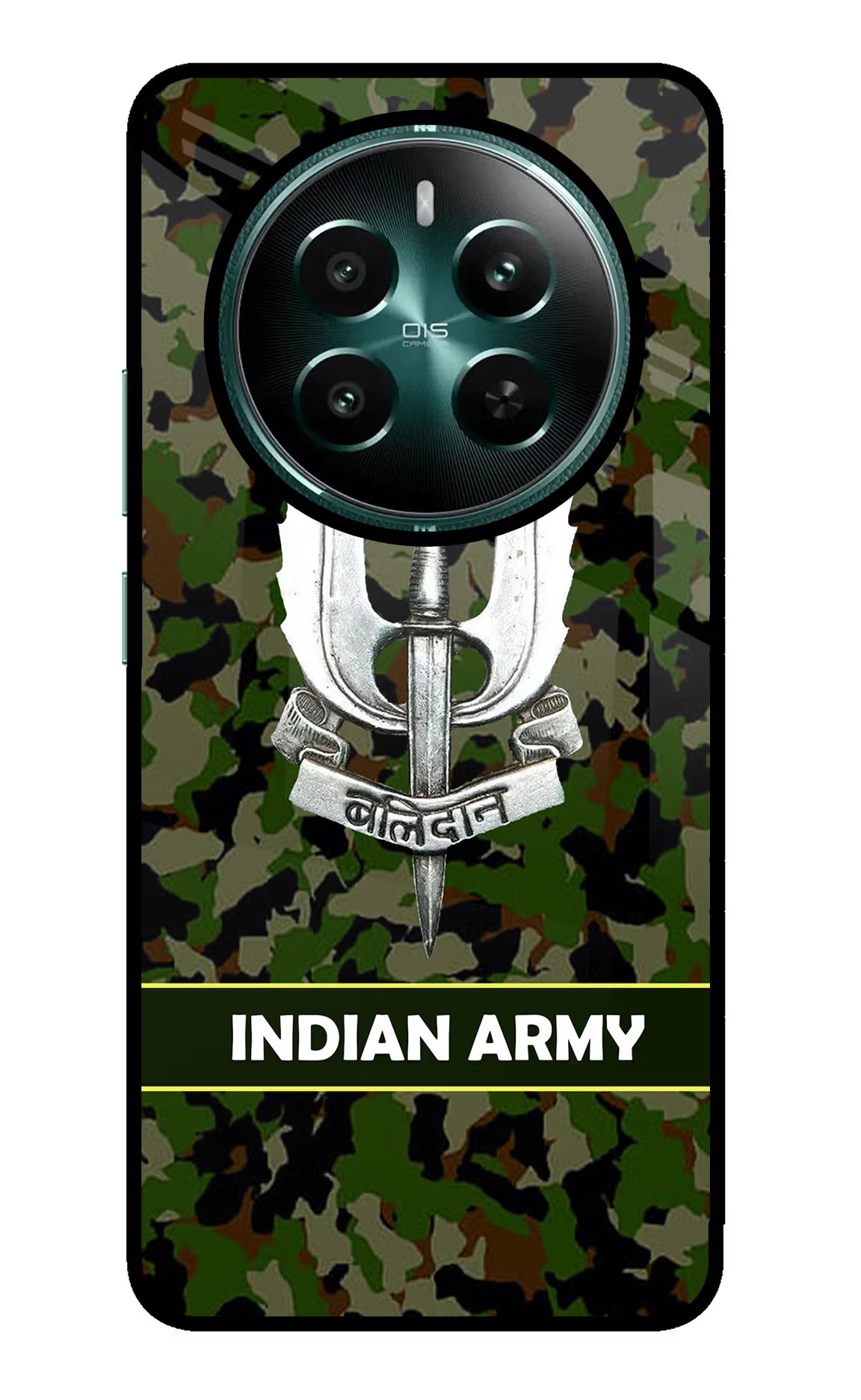 Balidan Indian Logo Realme Narzo 70 5G/70 Pro 5G Glass Case