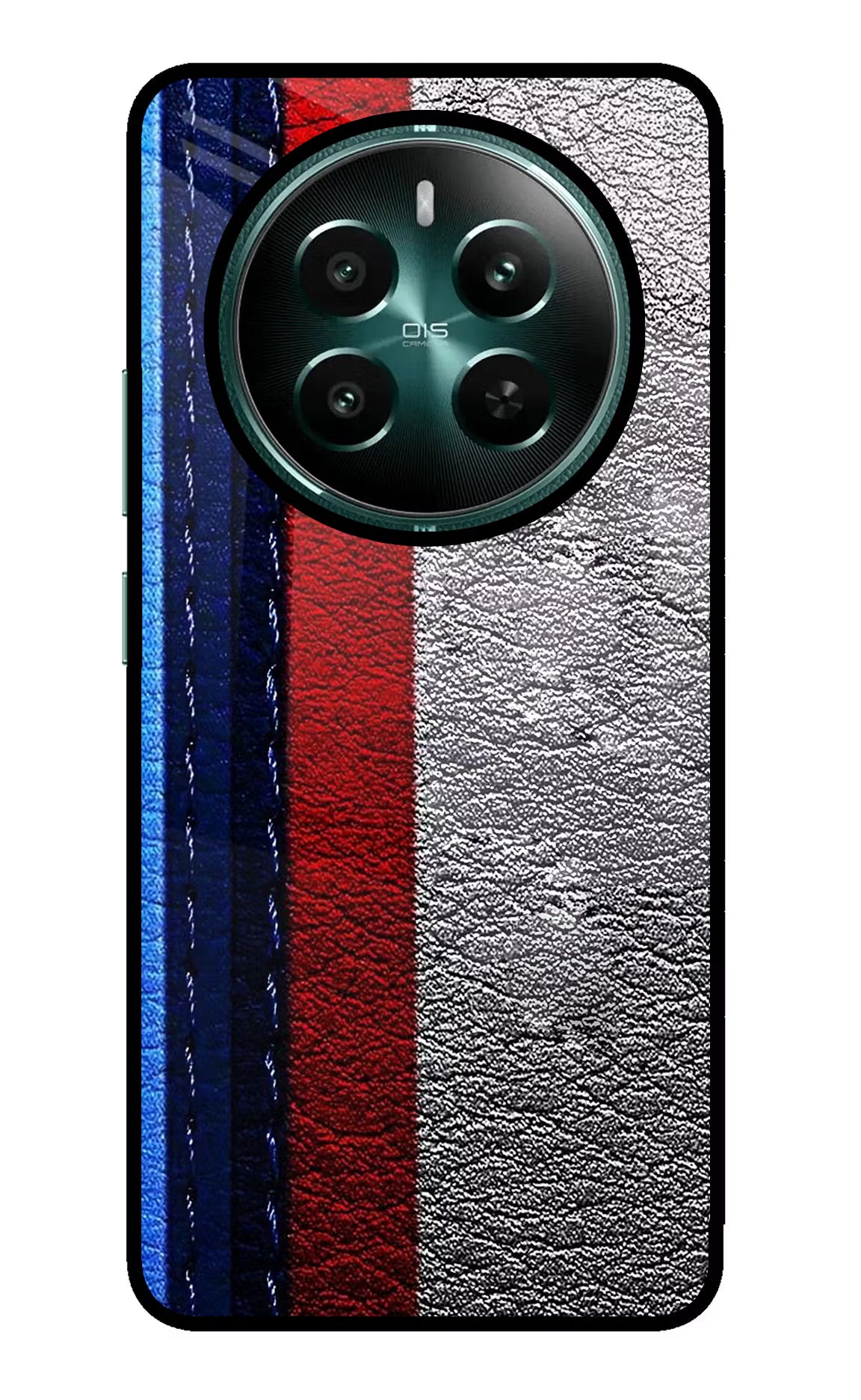 BMW Stripes Realme Narzo 70 5G/70 Pro 5G Glass Case Back Cover by Casekaro