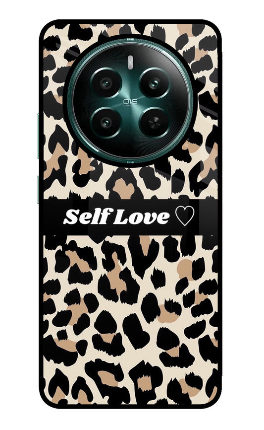 Leopard Print Self Love Realme Narzo 70 5G/70 Pro 5G Glass Case