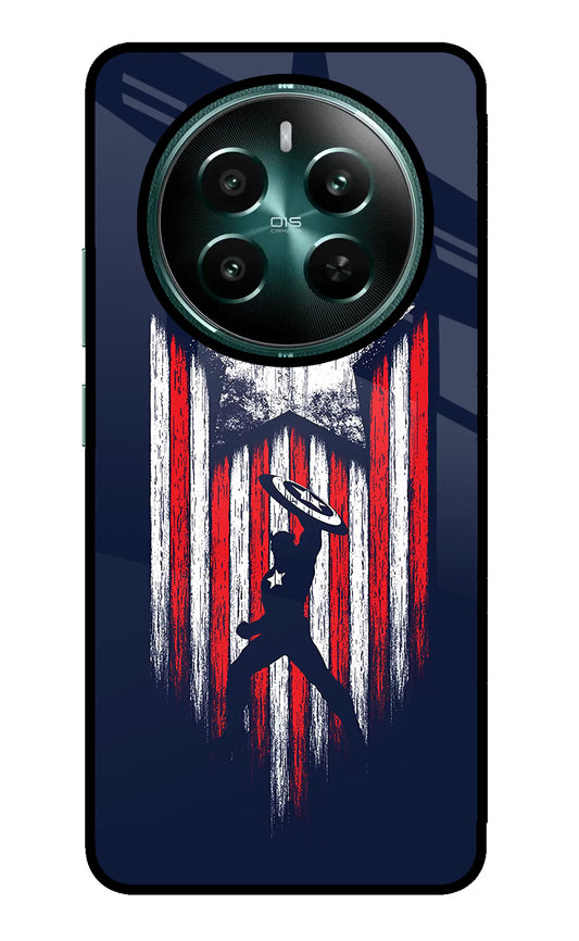 Captain America Marvel Art Realme Narzo 70 5G/70 Pro 5G Glass Case