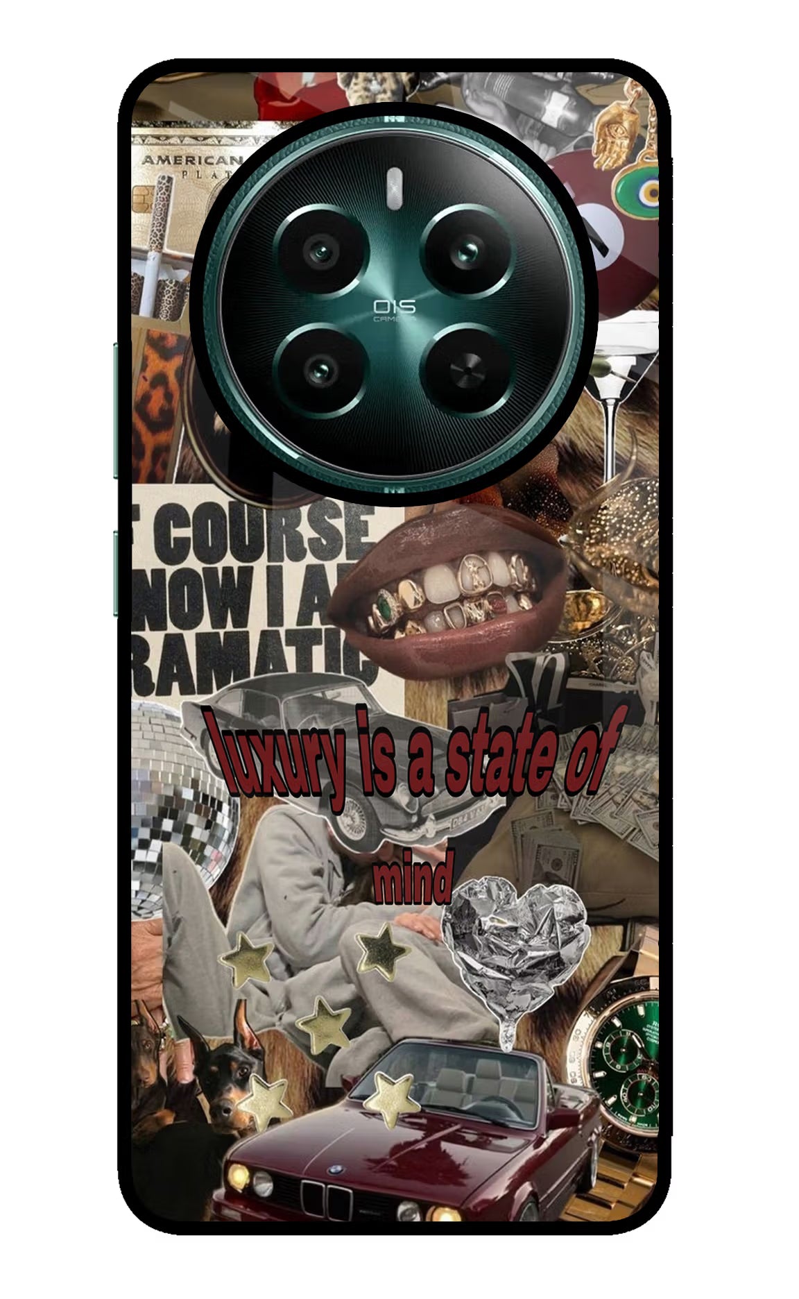 Luxury Realme Narzo 70 5G/70 Pro 5G Glass Case