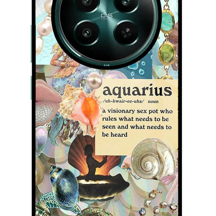Aquarius Zodiac Realme Narzo 70 5G/70 Pro 5G Glass Case