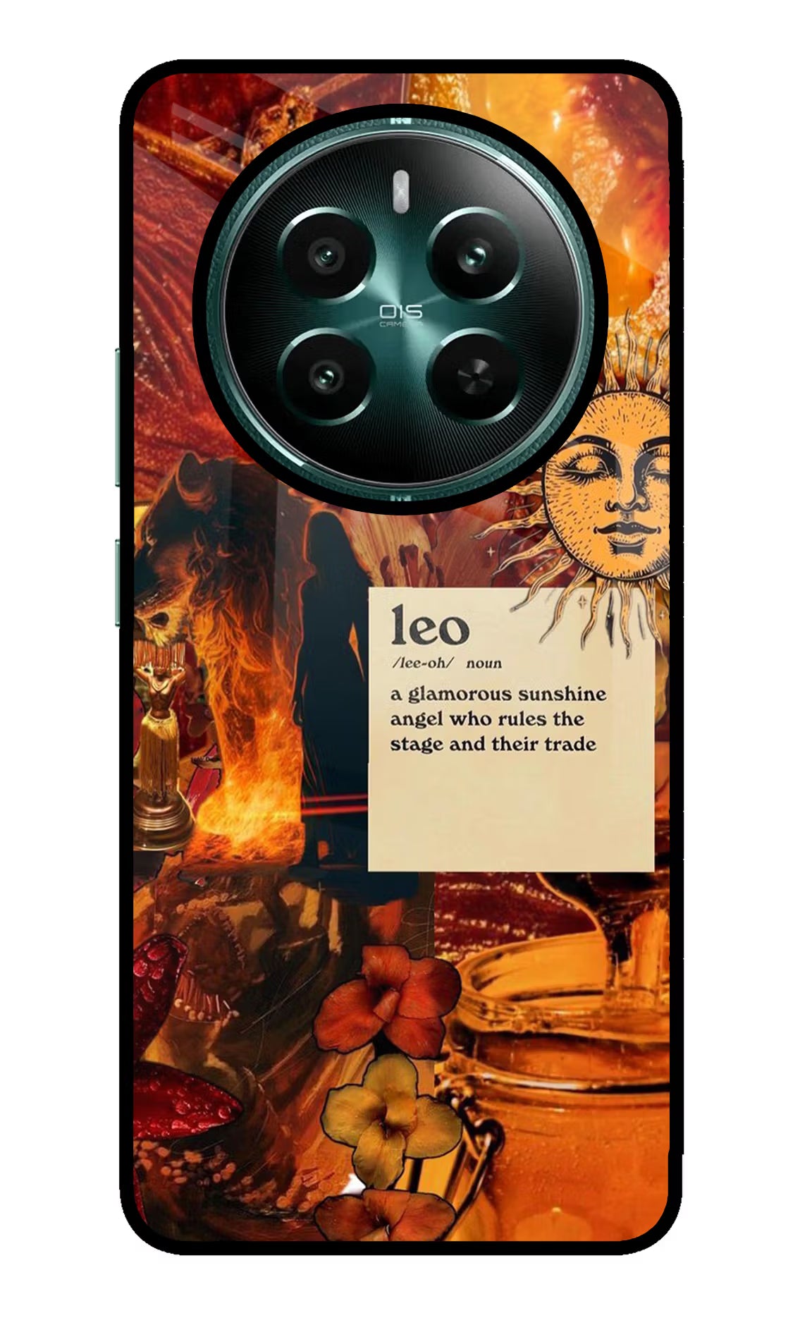 Leo Zodiac Realme Narzo 70 5G/70 Pro 5G Glass Case