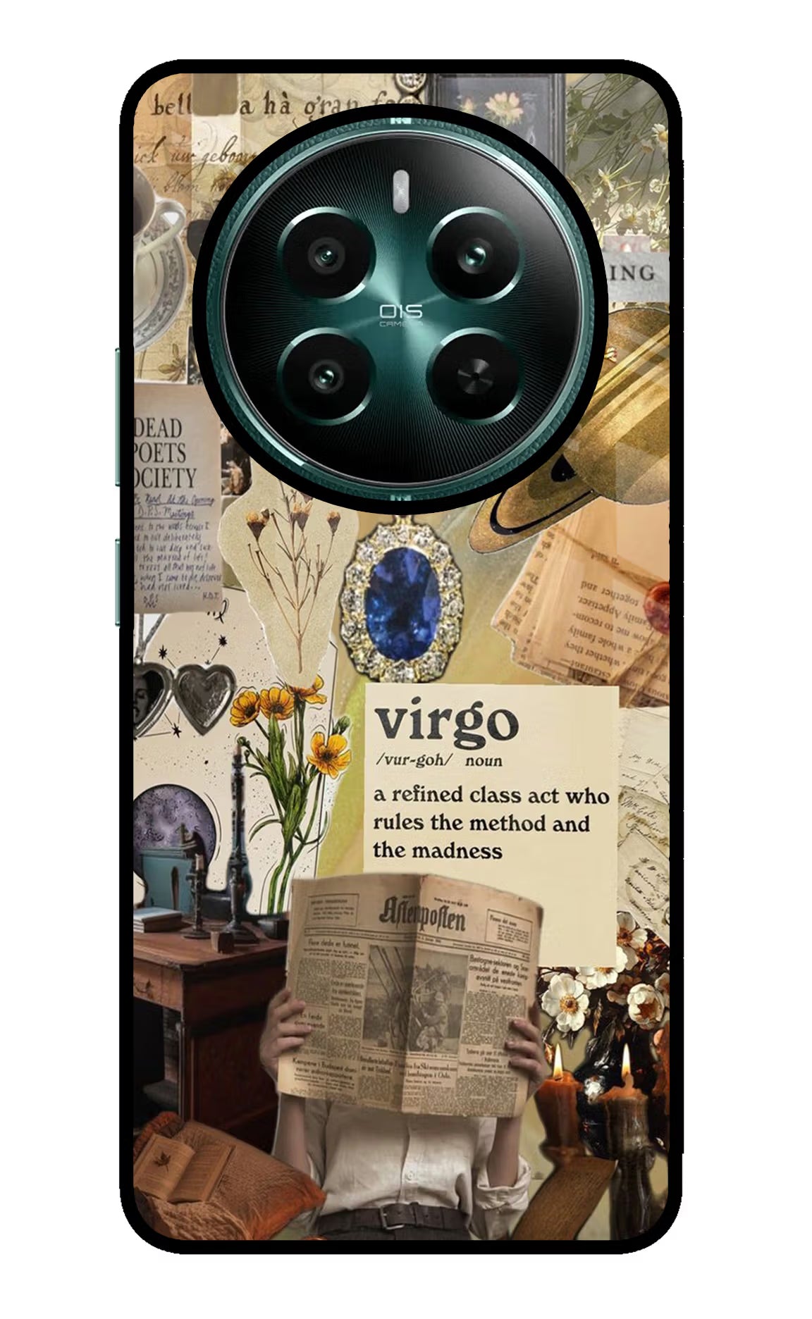 Virgo Zodiac Realme Narzo 70 5G/70 Pro 5G Glass Case Back Cover by Casekaro