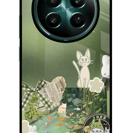 Aesthetic anime Realme Narzo 70 5G/70 Pro 5G Glass Case