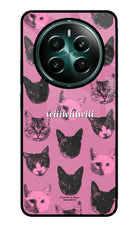 Pink Cats Realme Narzo 70 5G/70 Pro 5G Glass Case