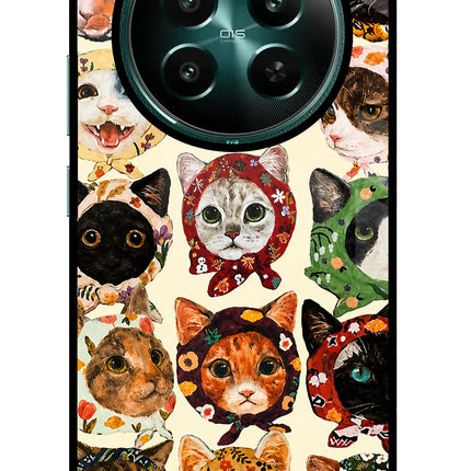 Cool Cat Realme Narzo 70 5G/70 Pro 5G Glass Case
