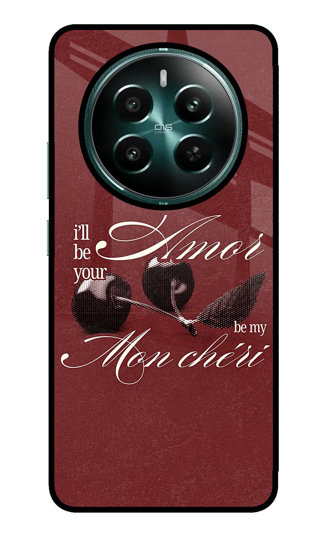 Velvet Cherry Realme Narzo 70 5G/70 Pro 5G Glass Case