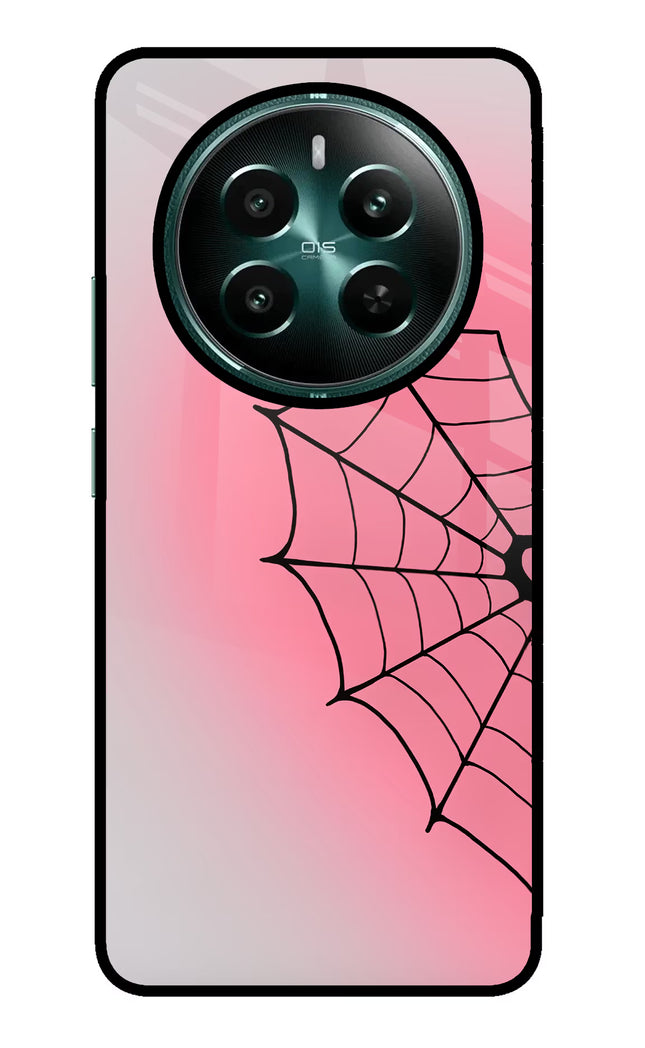 Pink Web Realme Narzo 70 5G/70 Pro 5G Glass Case