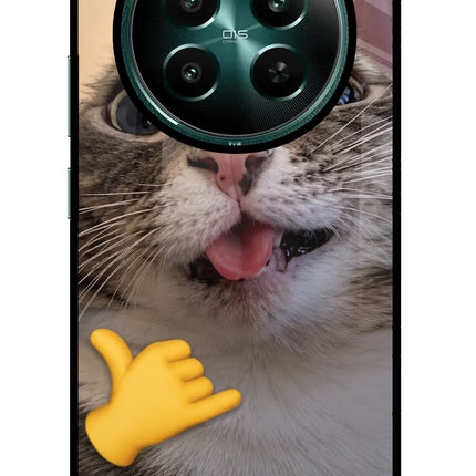 Silly Cat Call Realme Narzo 70 5G/70 Pro 5G Glass Case