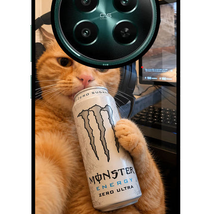 Gamer Cat Energy Realme Narzo 70 5G/70 Pro 5G Glass Case