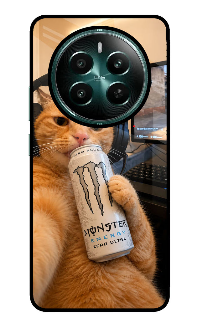Gamer Cat Energy Realme Narzo 70 5G/70 Pro 5G Glass Case