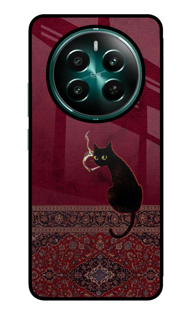 Midnight Cat Realme Narzo 70 5G/70 Pro 5G Glass Case