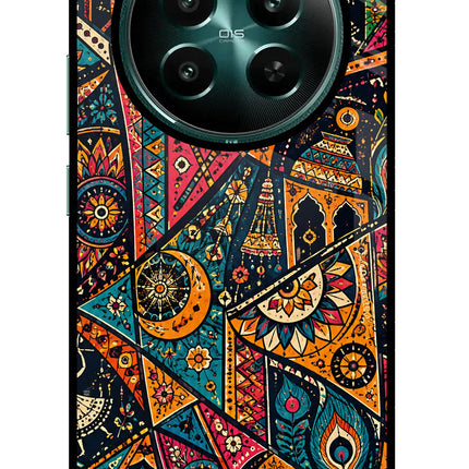 Folk Print Realme Narzo 70 5G/70 Pro 5G Glass Case