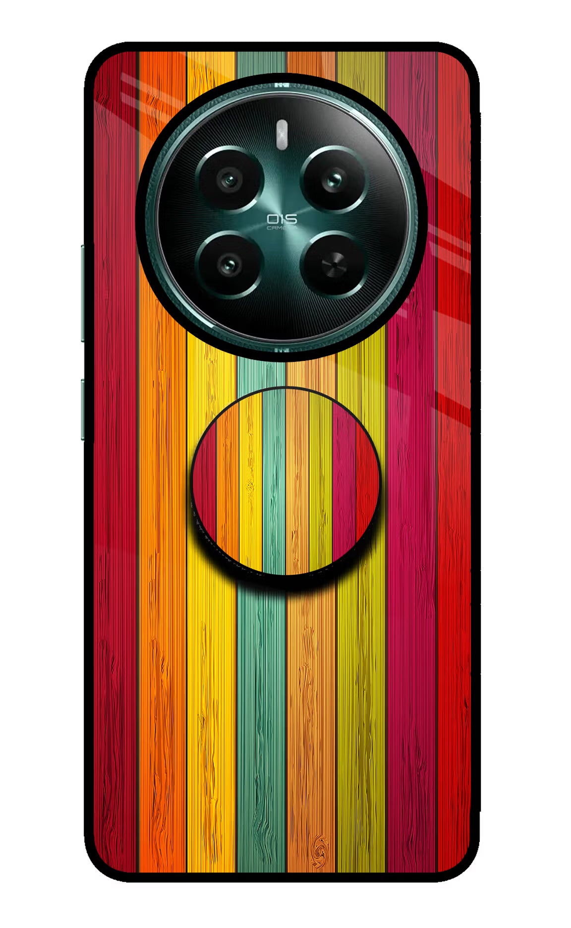 Multicolor Wooden Realme Narzo 70 5G/70 Pro 5G Pop Case by Casekaro