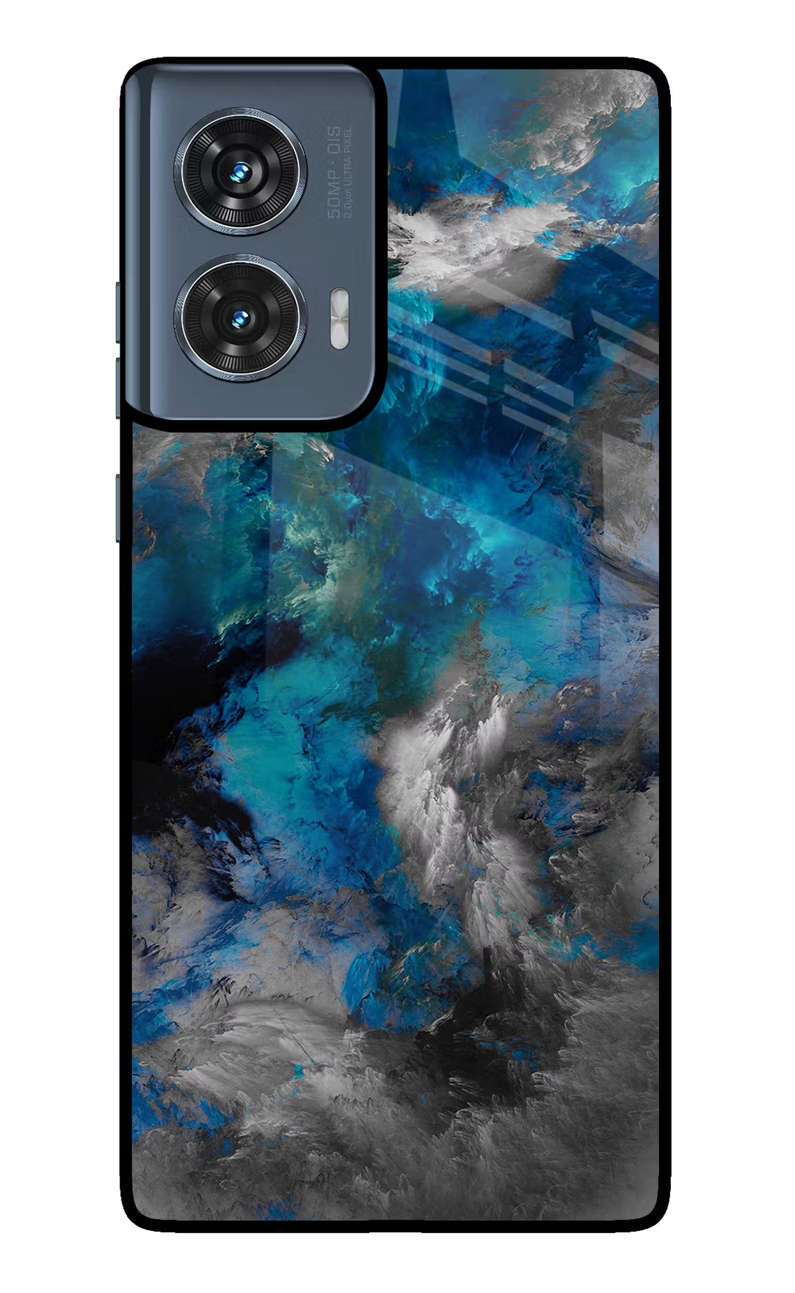 Artwork Moto Edge 50 Fusion Glass Case Back Cover by Casekaro