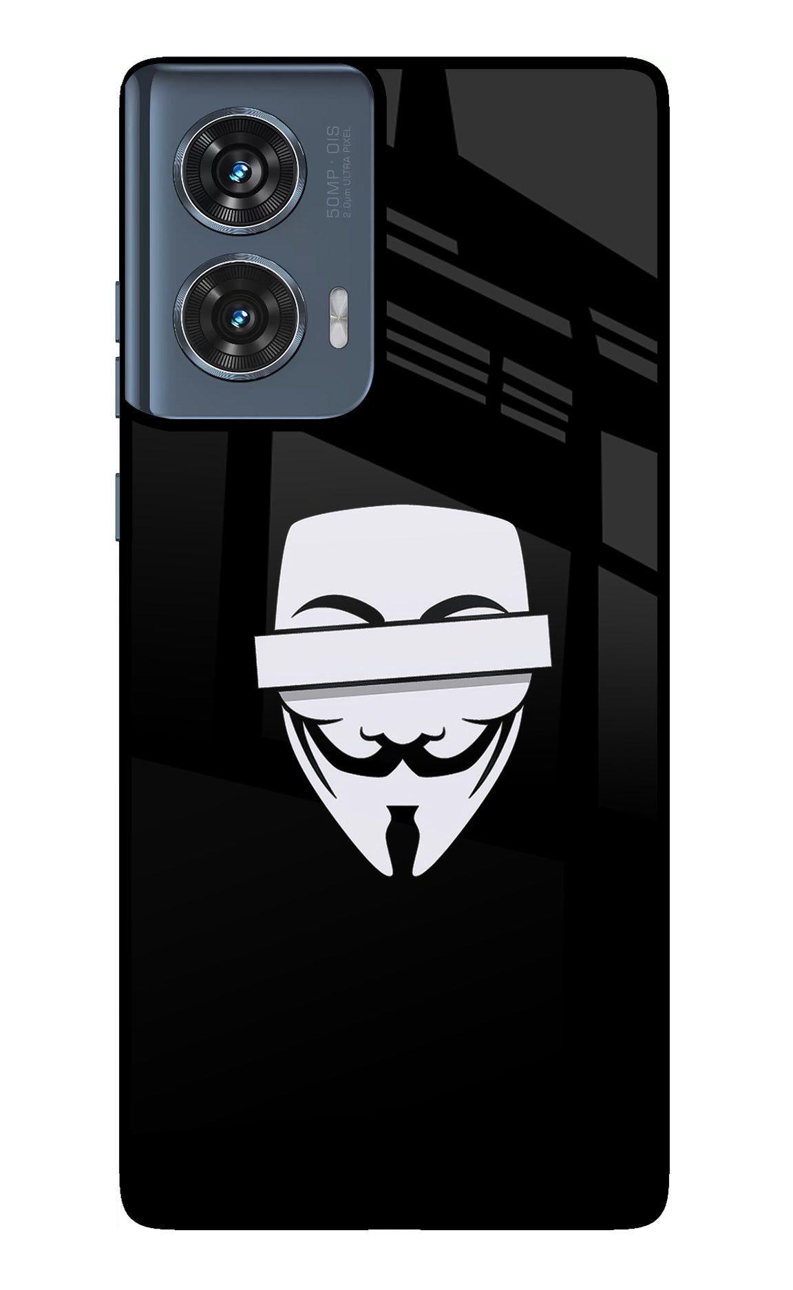 Anonymous Face Moto Edge 50 Fusion Back Cover