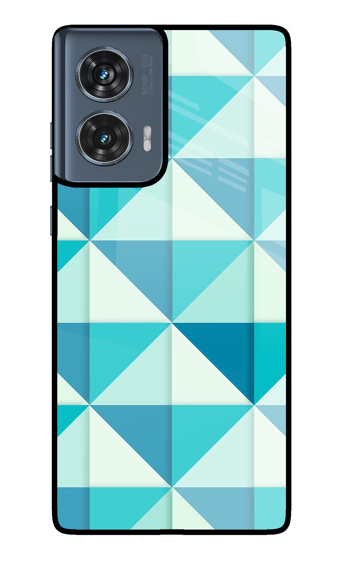 Abstract Moto Edge 50 Fusion Glass Case