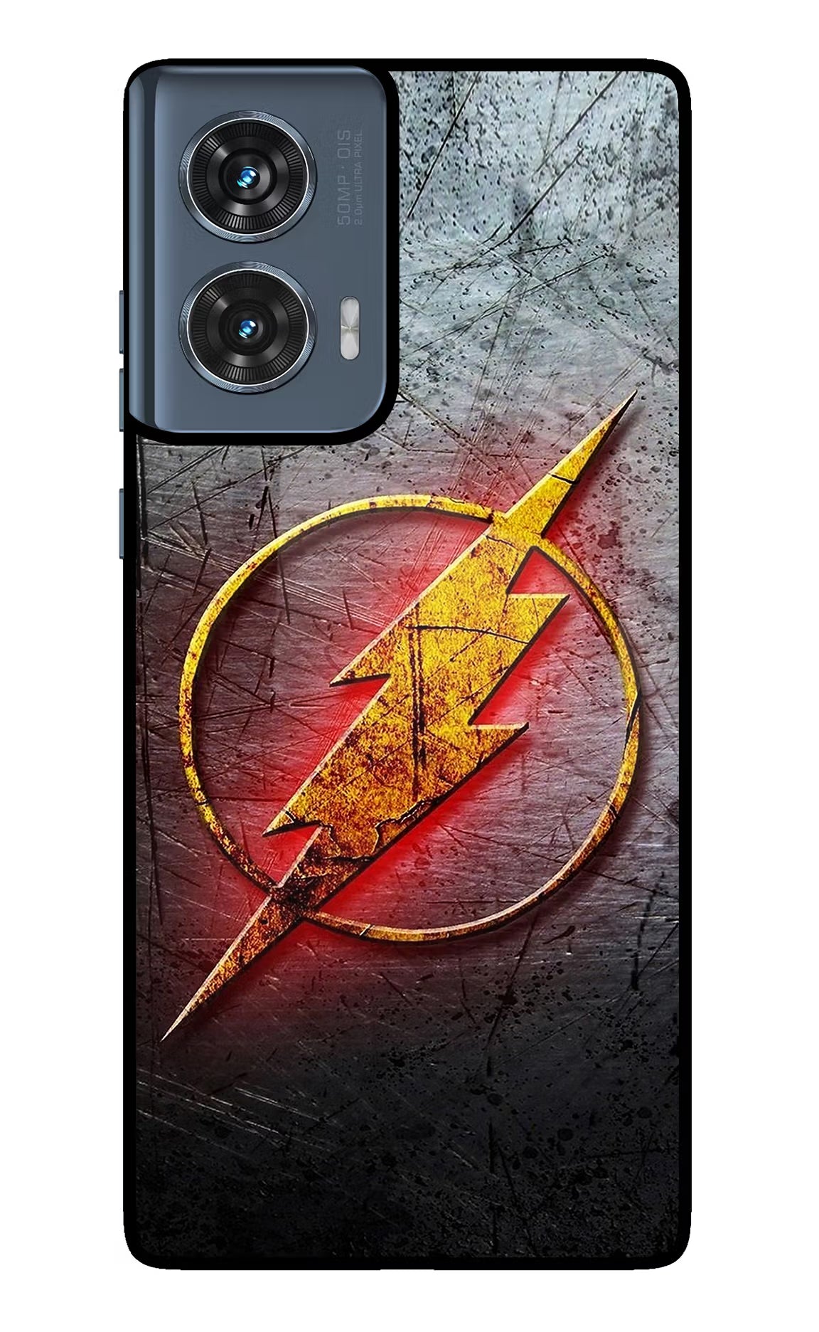 Flash Moto Edge 50 Fusion Glass Case Back Cover by Casekaro