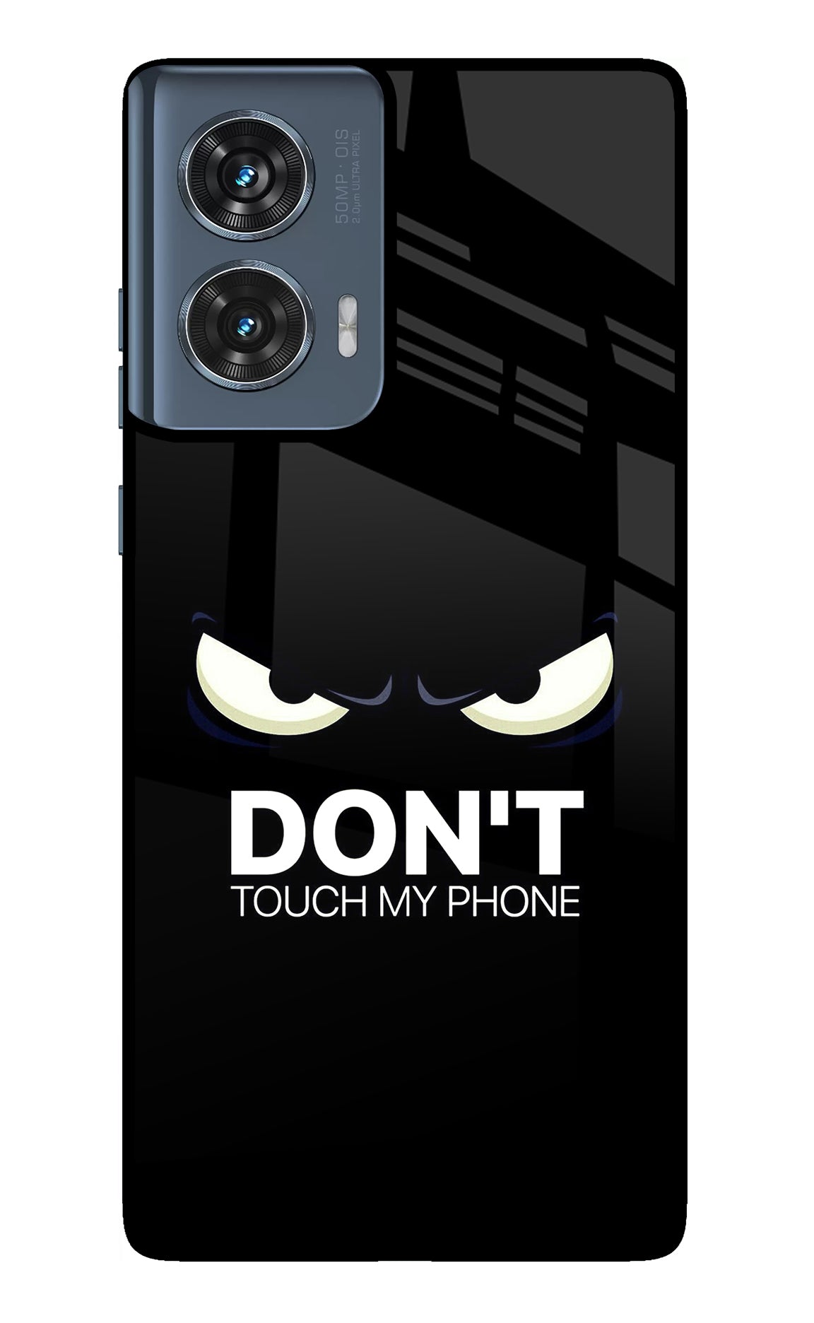 Don'T Touch My Phone Moto Edge 50 Fusion Glass Case