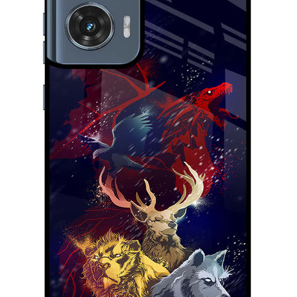 Game Of Thrones Moto Edge 50 Fusion Glass Case Back Cover by Casekaro