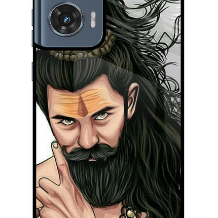 Mahadev Moto Edge 50 Fusion Glass Case Back Cover by Casekaro