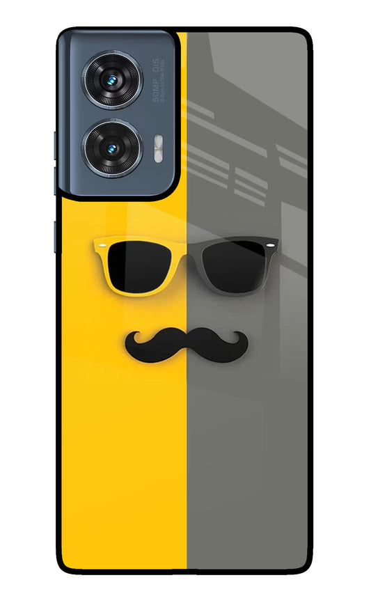 Sunglasses with Mustache Moto Edge 50 Fusion Glass Case