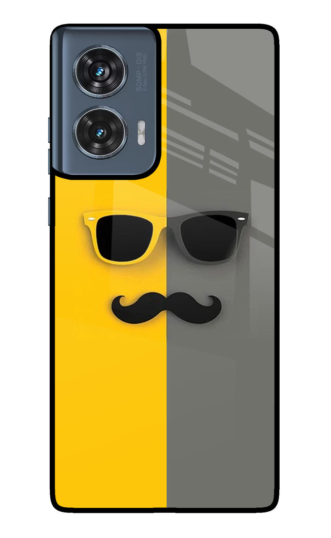 Sunglasses with Mustache Moto Edge 50 Fusion Glass Case