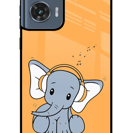 High On Music Moto Edge 50 Fusion Glass Case Back Cover by Casekaro