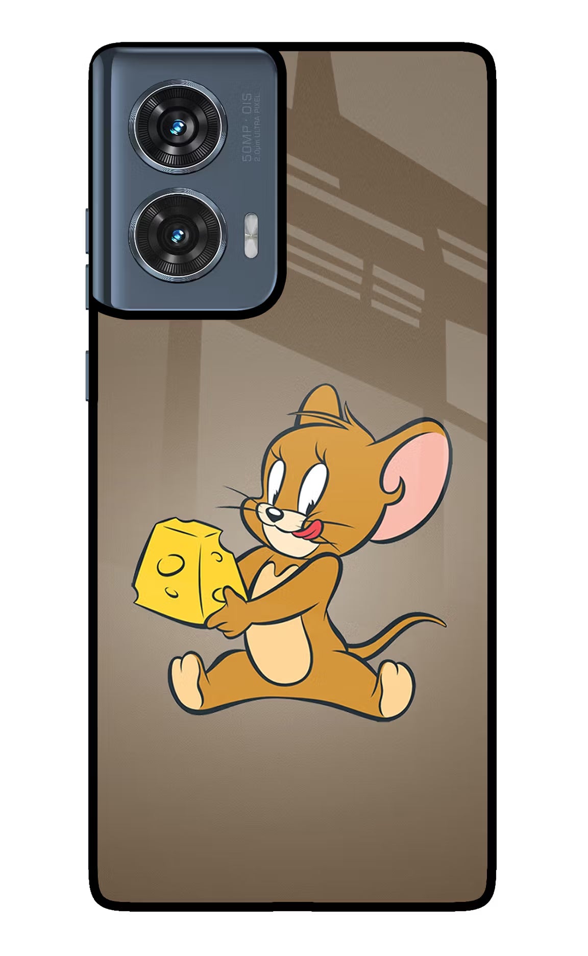 Jerry Moto Edge 50 Fusion Glass Case Back Cover by Casekaro