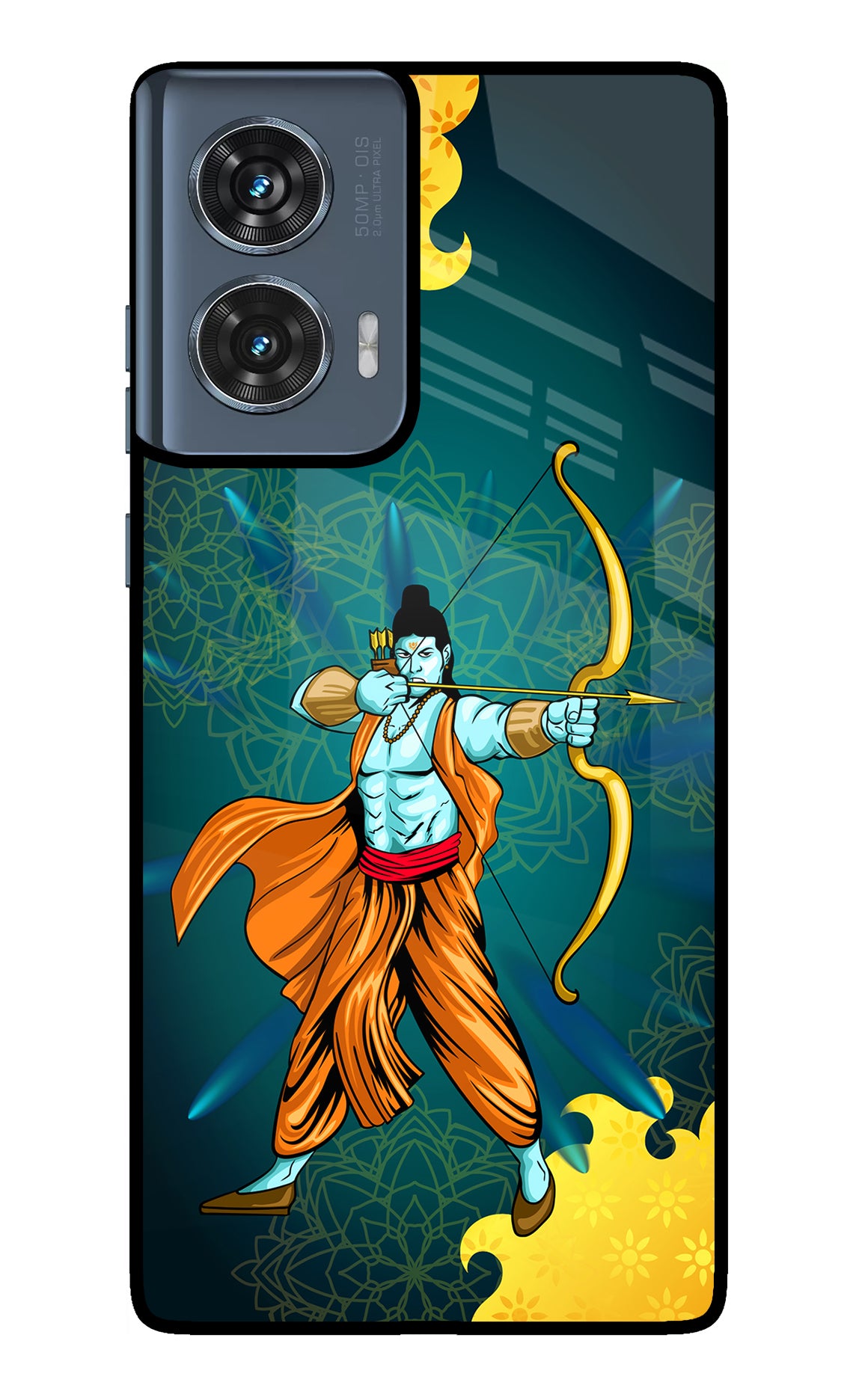 Lord Ram - 6 Moto Edge 50 Fusion Glass Case