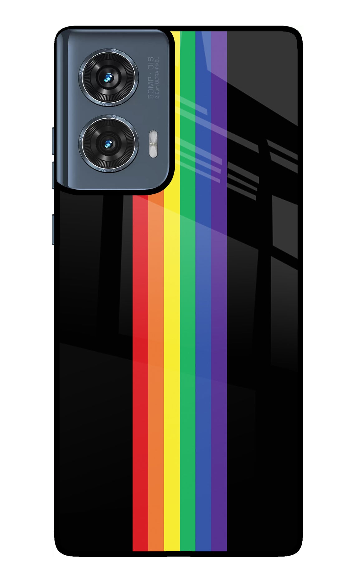 Pride Moto Edge 50 Fusion Glass Case