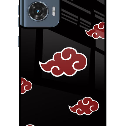Akatsuki Moto Edge 50 Fusion Glass Case Back Cover by Casekaro