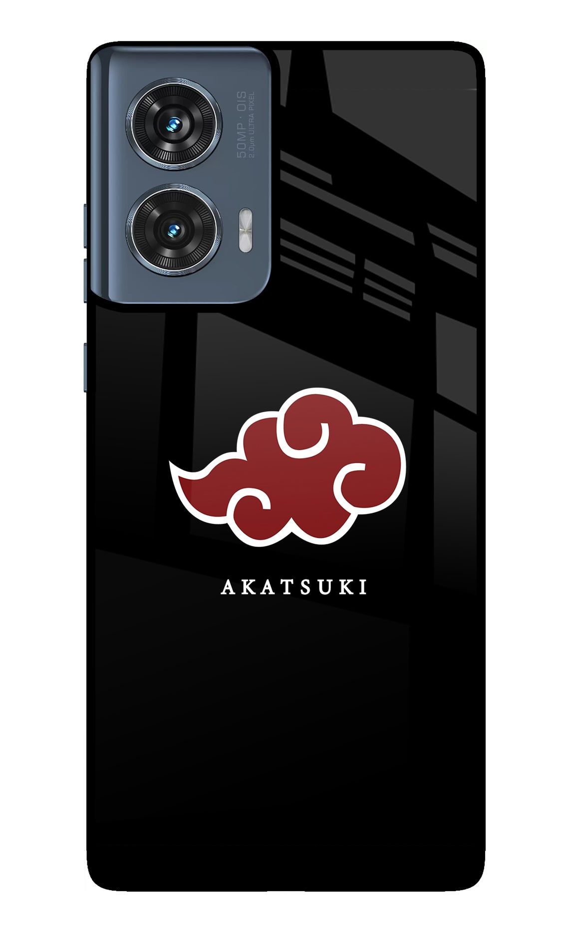 Akatsuki Moto Edge 50 Fusion Glass Case