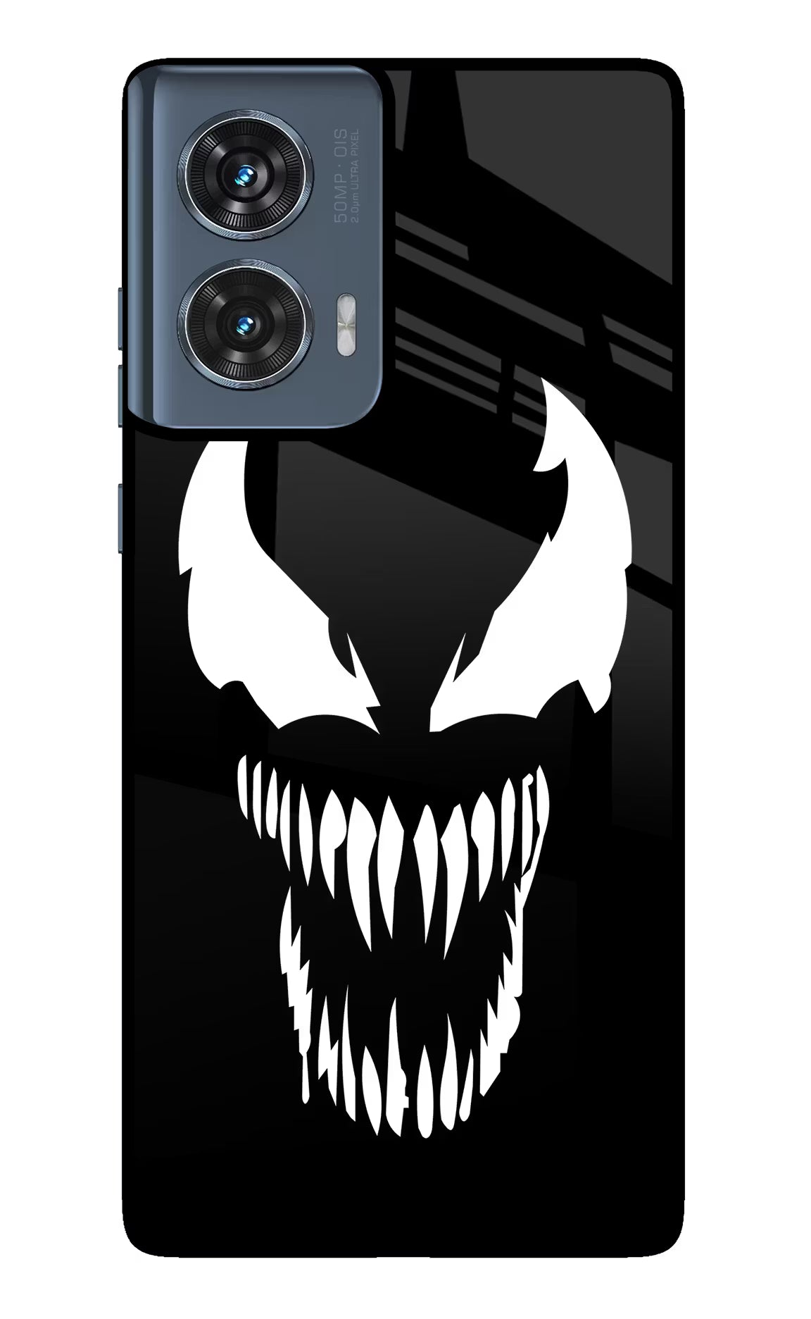 Venom Moto Edge 50 Fusion Glass Case Back Cover by Casekaro