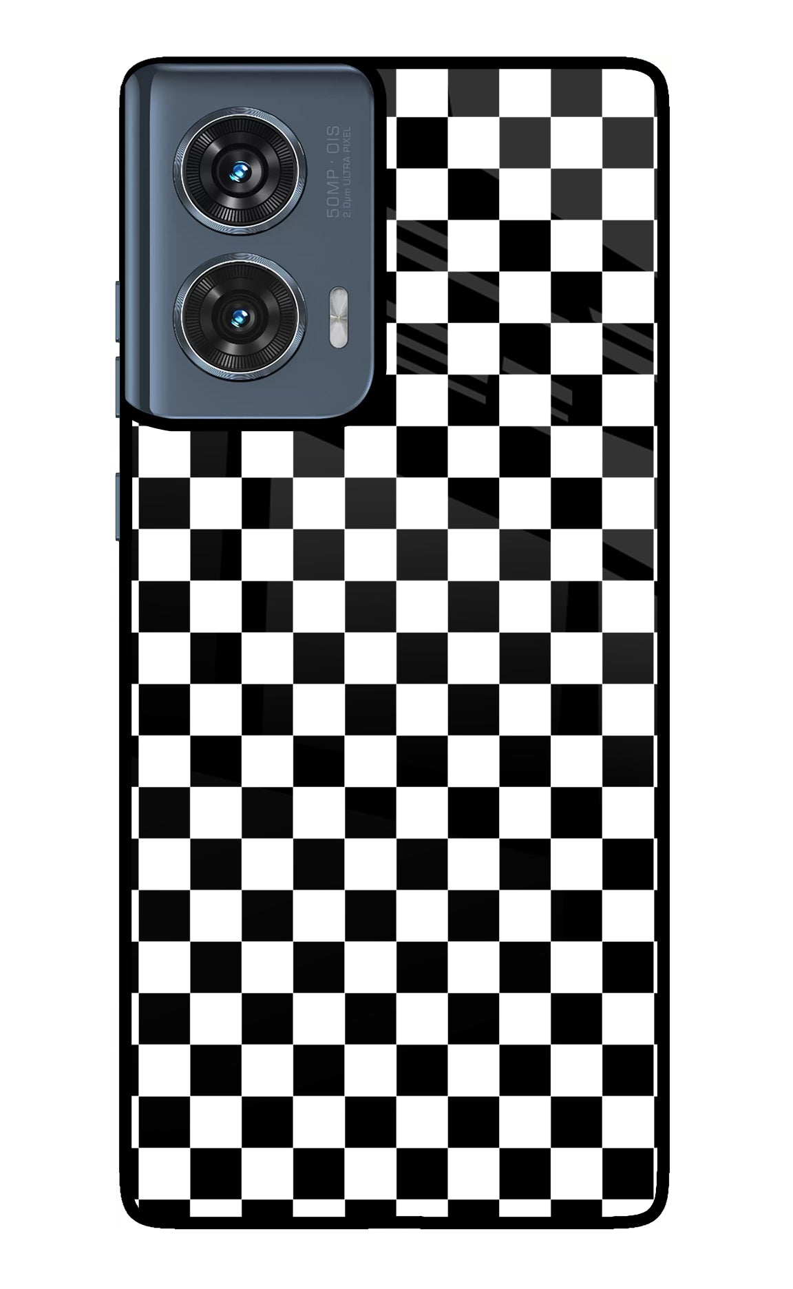 Chess Board Moto Edge 50 Fusion Back Cover