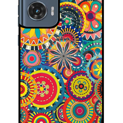 Gol Gol Art Moto Edge 50 Fusion Glass Case Back Cover by Casekaro