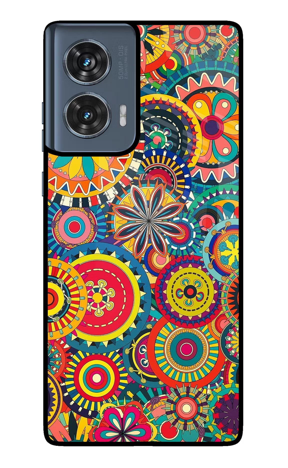 Gol Gol Art Moto Edge 50 Fusion Glass Case Back Cover by Casekaro